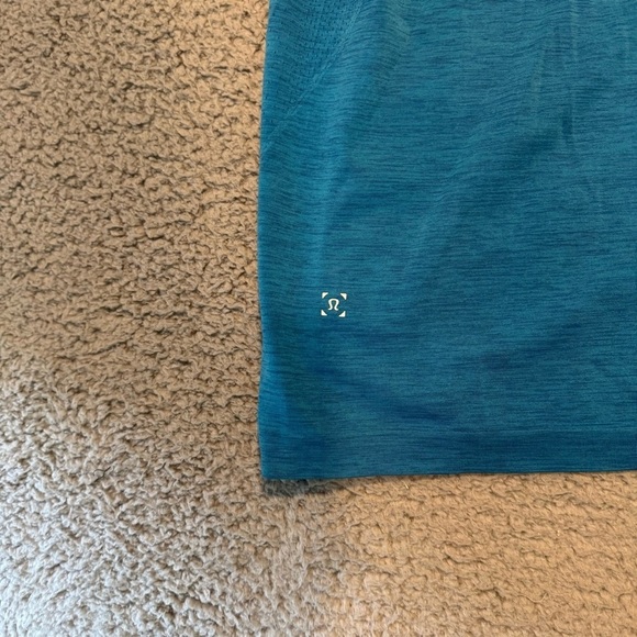 Lululemon Shirt Mens XXL Metal Vent Tech 1/4 Zip Sea Blue Pullover Long Sleeve - Picture 6 of 13
